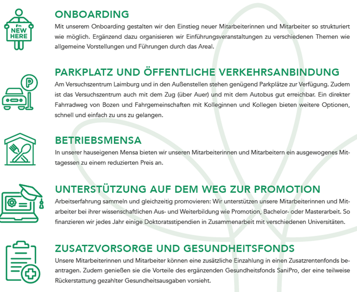 Karriere bei VERSUCHSZENTRUM LAIMBURG