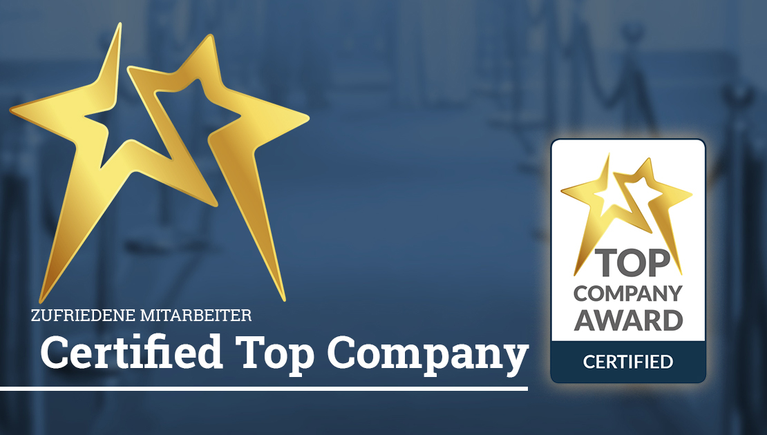 Jetzt Certified Top Company werden! Jetzt Certified Top Company werden!