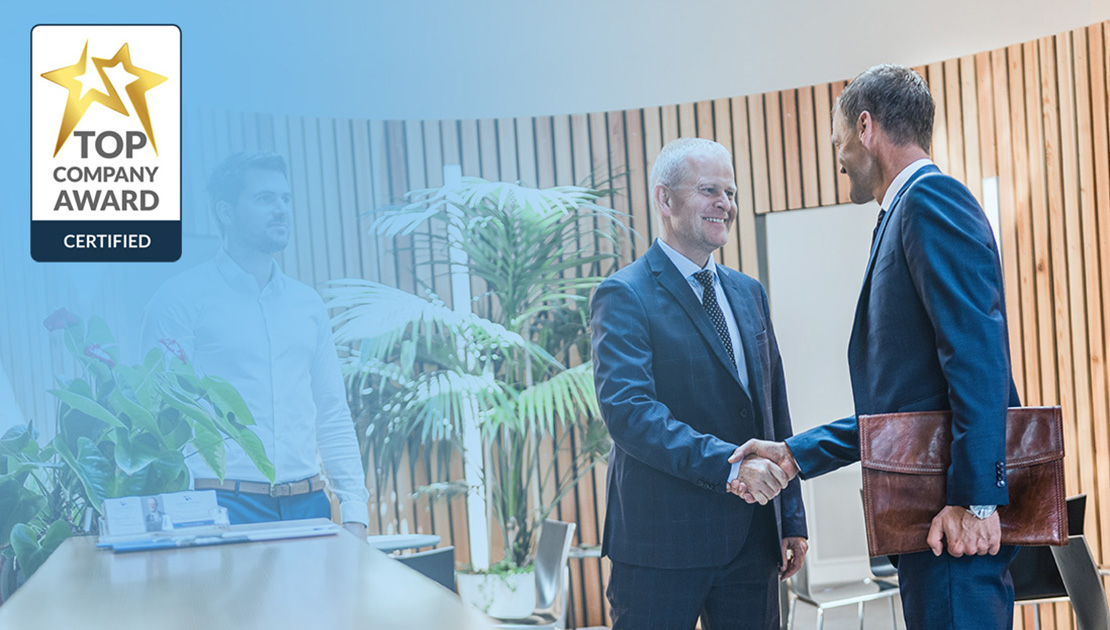 Graber & Partner GmbH mit Top Company Auszeichnung Graber & Partner GmbH mit Top Company Auszeichnung
