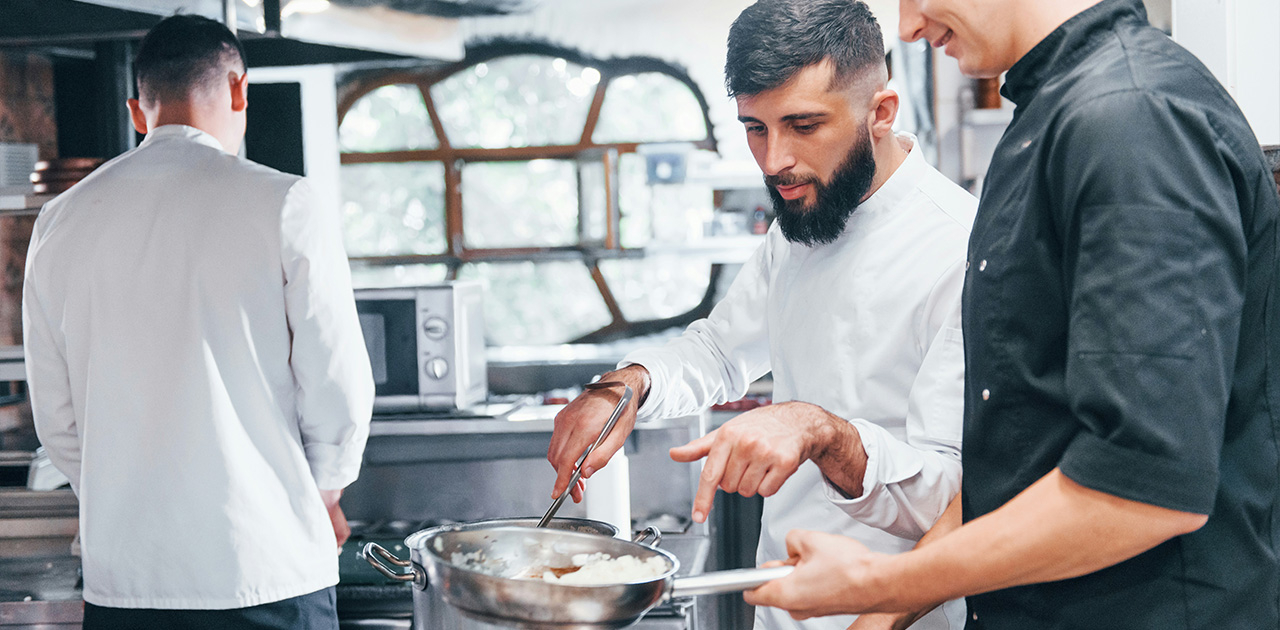Il lavoro di chef in sintesi