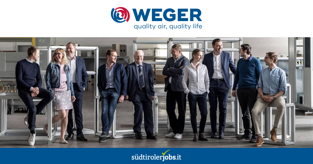 Jobs bei Weger Walter GmbH südtirolerjobs.it